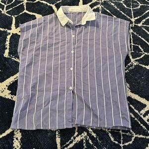 Women’s YESIAMXIAOG button up blouse size L